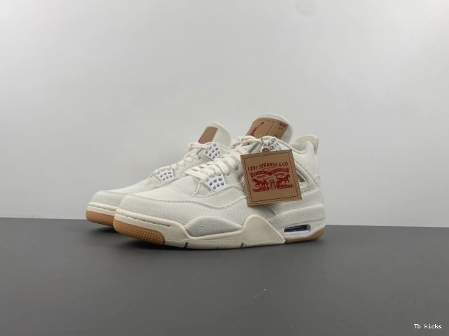 Cheap TBK Levi's 4 Jordan 'White' AO2571-100 x Air 0812
